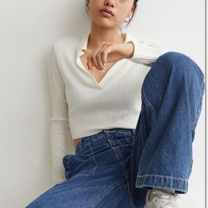 NWT H&am Crop Top